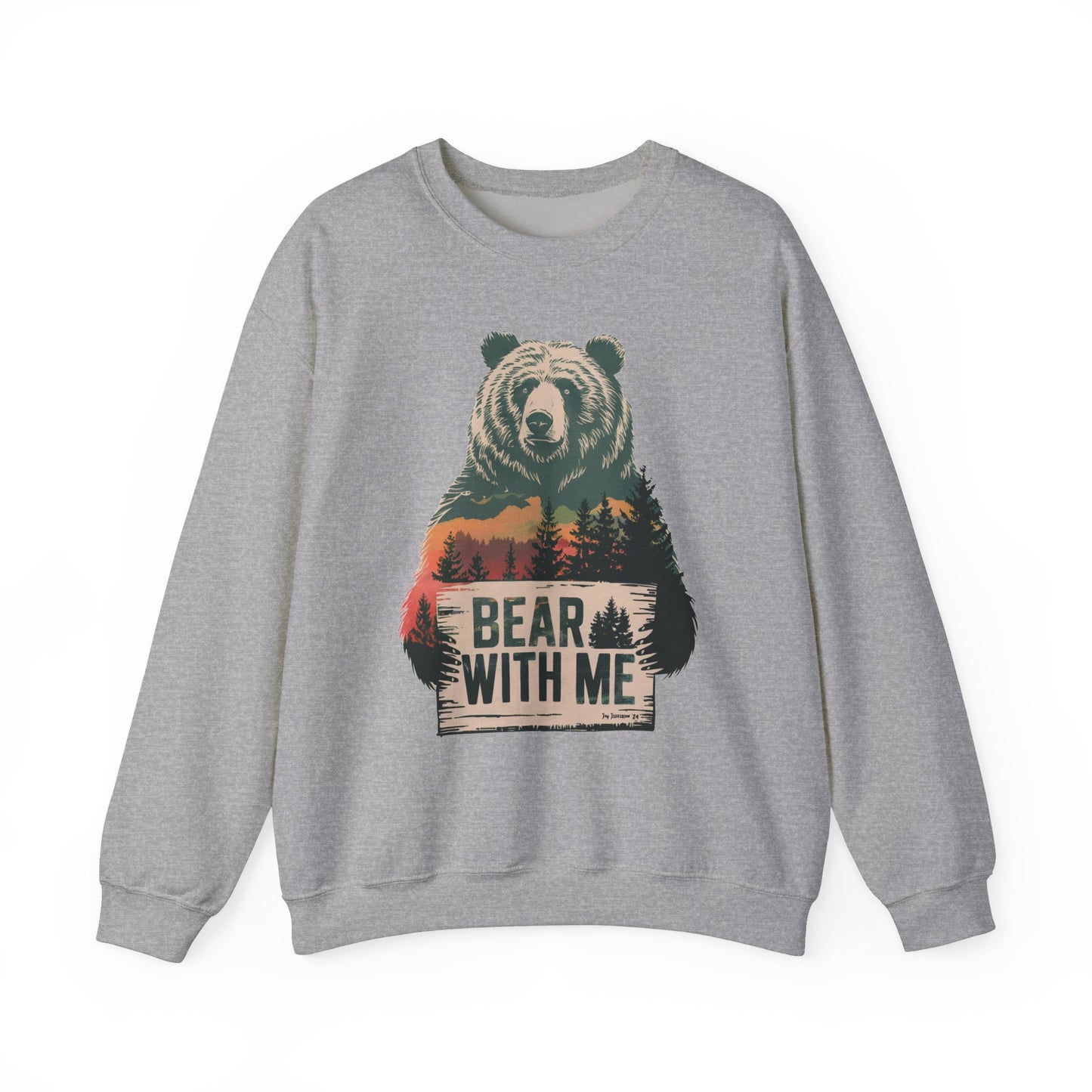 Bear With Me. Unisex Heavy Blend™ Crewneck Sweatshirt