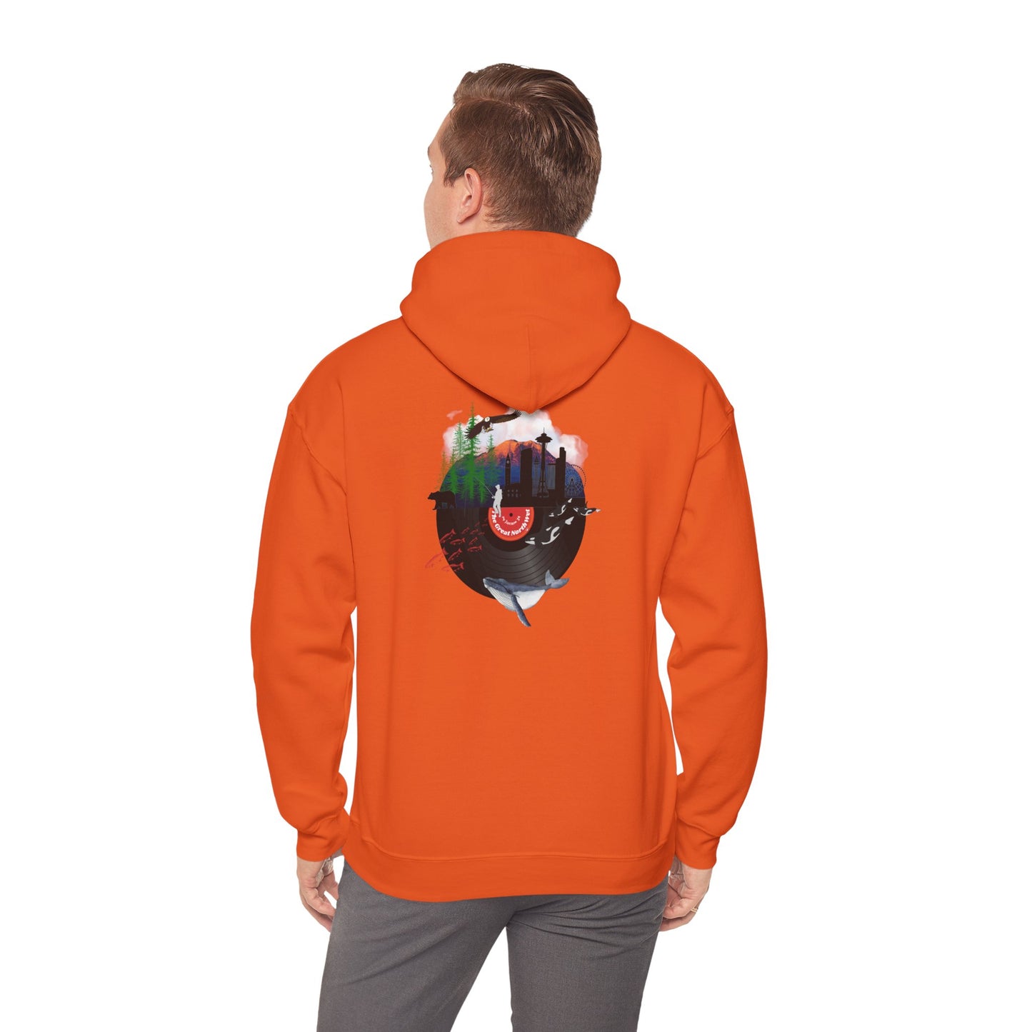 "Washington State Record" Unisex Heavy Blend™ Hooded Sweatshirt