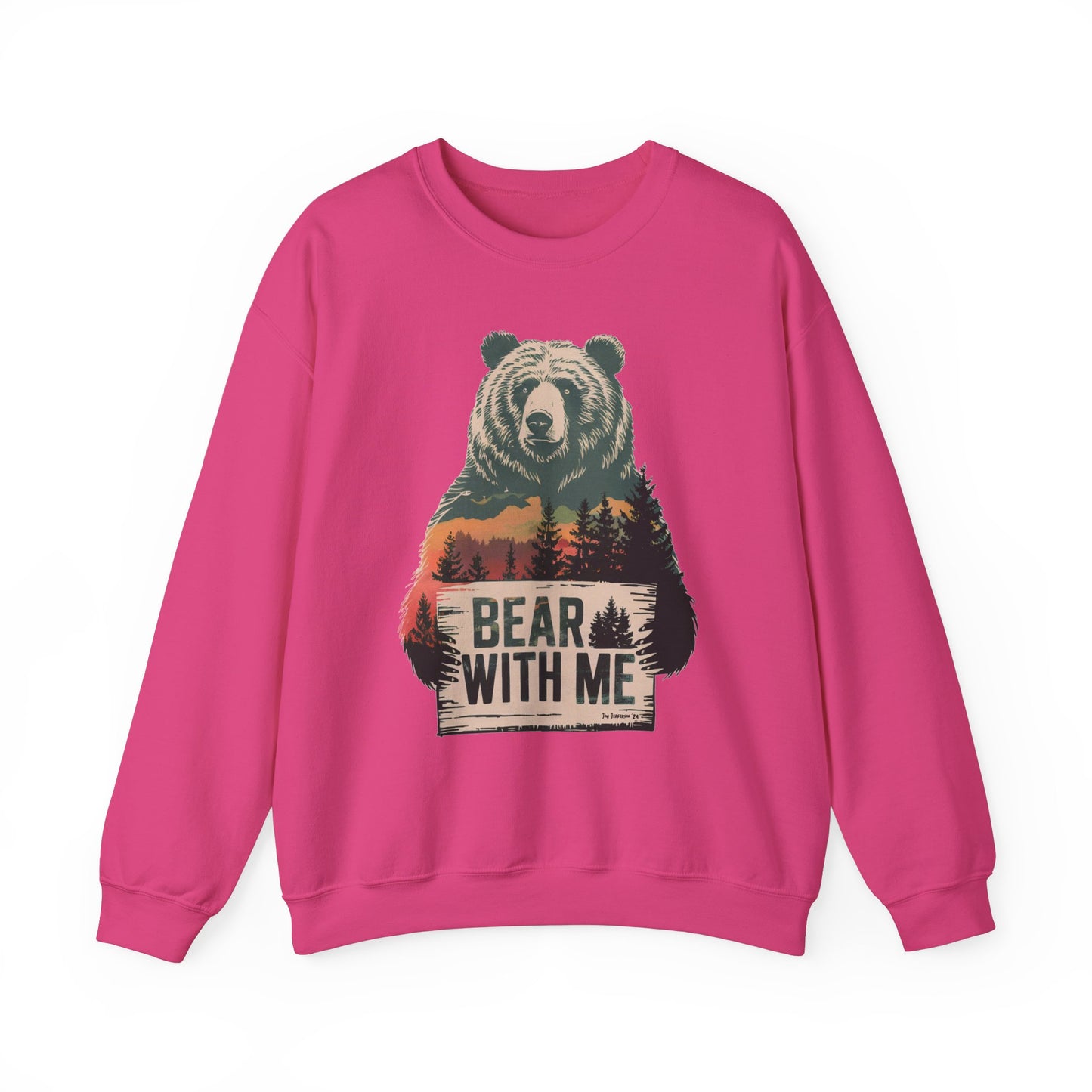 Bear With Me. Unisex Heavy Blend™ Crewneck Sweatshirt