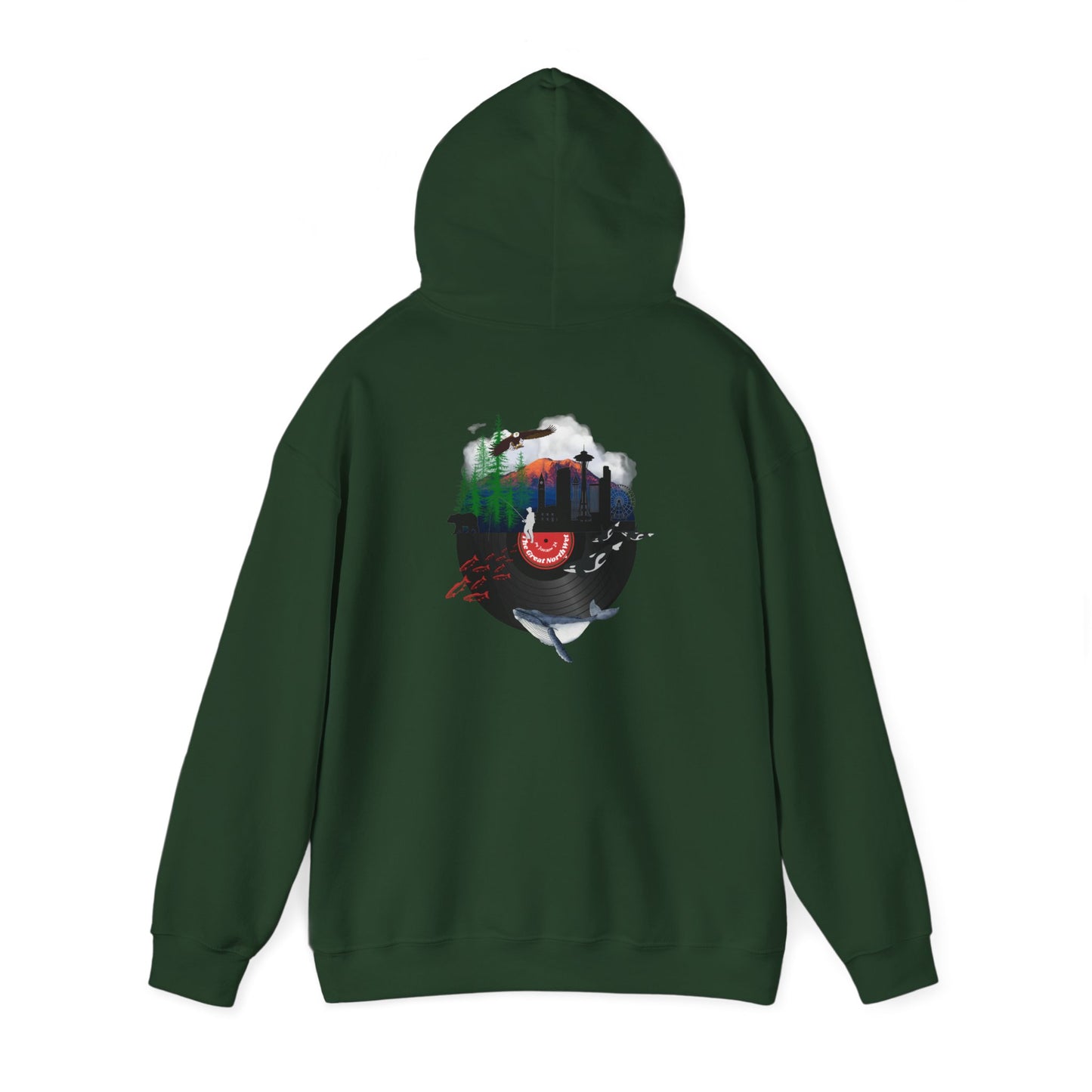 "Washington State Record" Unisex Heavy Blend™ Hooded Sweatshirt