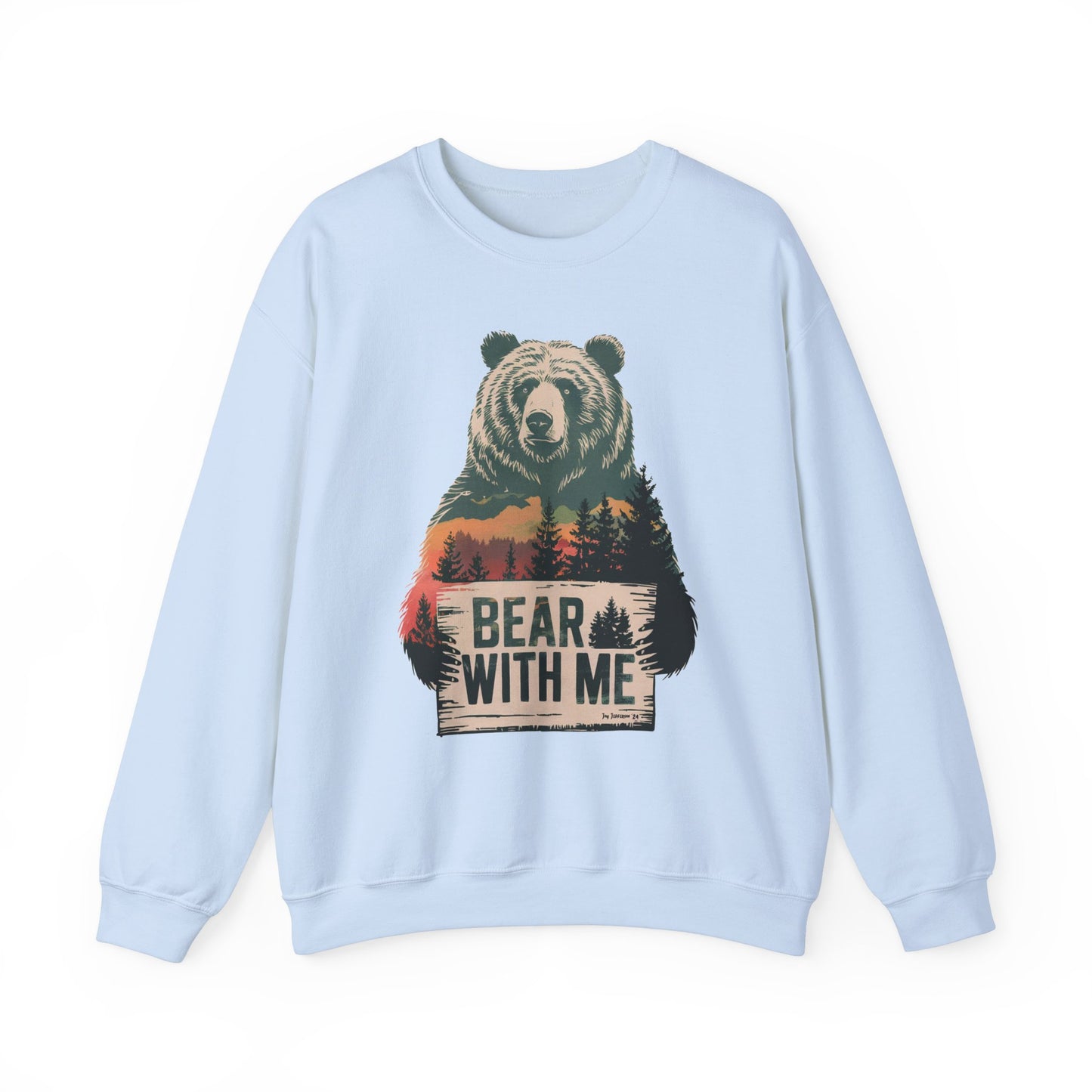 Bear With Me. Unisex Heavy Blend™ Crewneck Sweatshirt