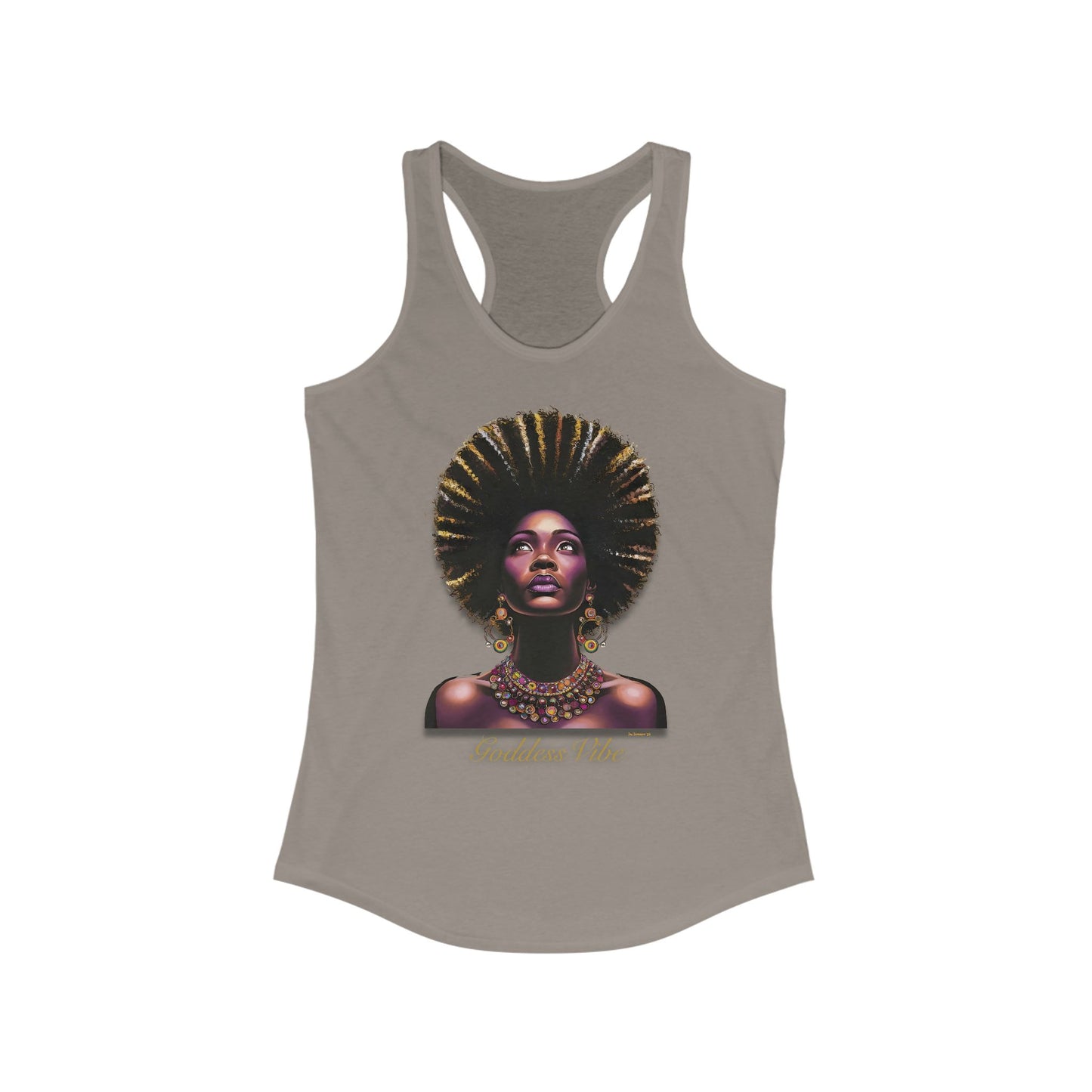 Goddess Vibe Women's Ideal Racerback Tank