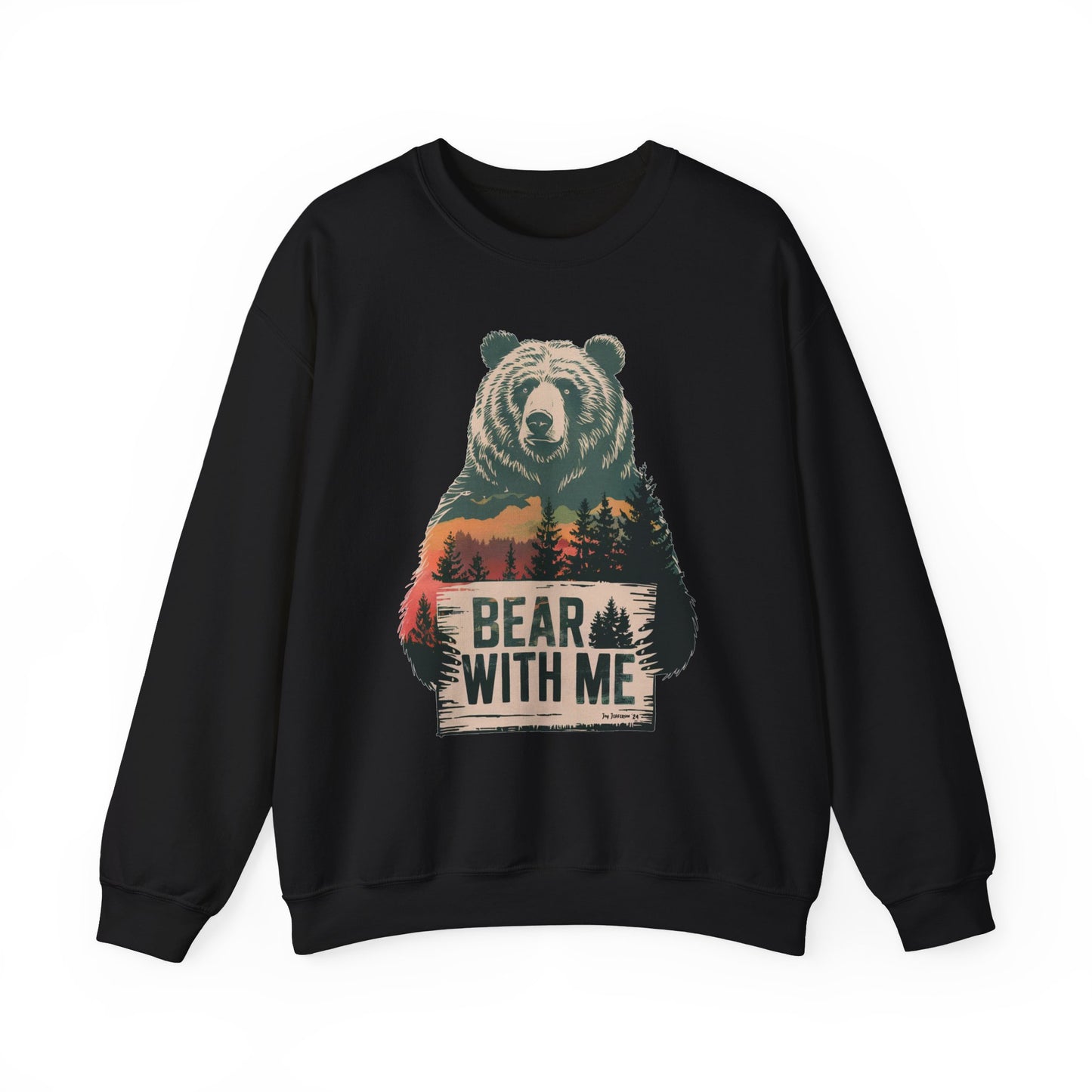 Bear With Me. Unisex Heavy Blend™ Crewneck Sweatshirt