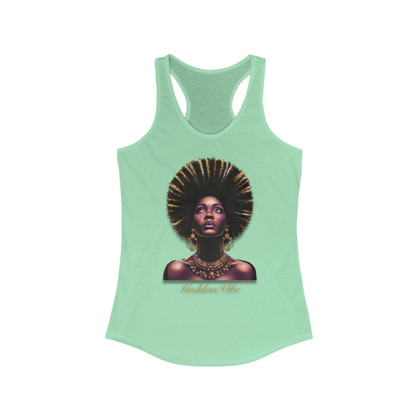 Goddess Vibe Women's Ideal Racerback Tank