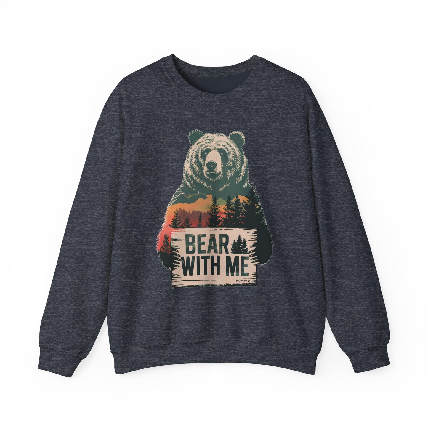 Bear With Me. Unisex Heavy Blend™ Crewneck Sweatshirt