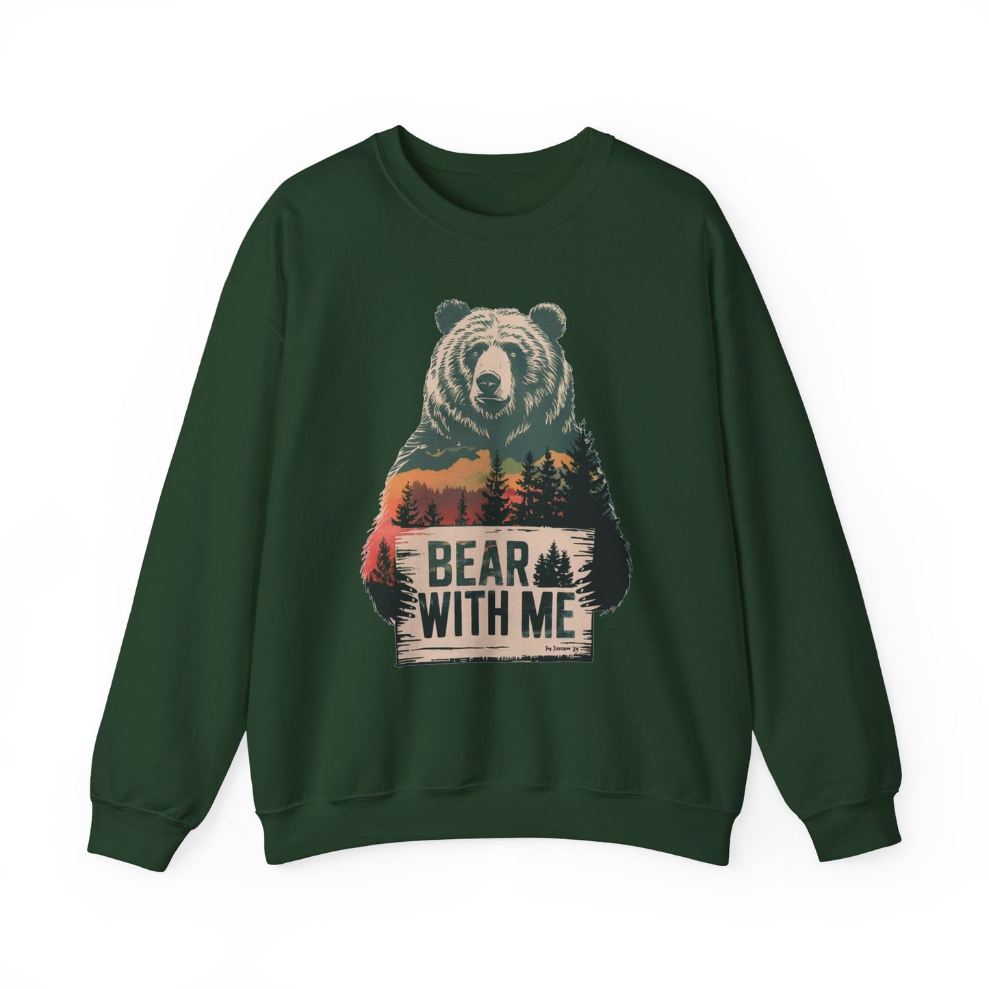 Bear With Me. Unisex Heavy Blend™ Crewneck Sweatshirt